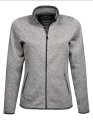 Ladies Aspen Fleece Jacket Grey Melange 